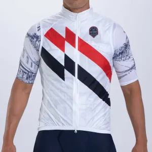 Men's Ltd Cycle Vest - Cote d'Azur